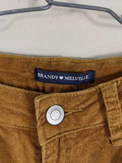 Brandy Melville Tan Mini Skirt - Small